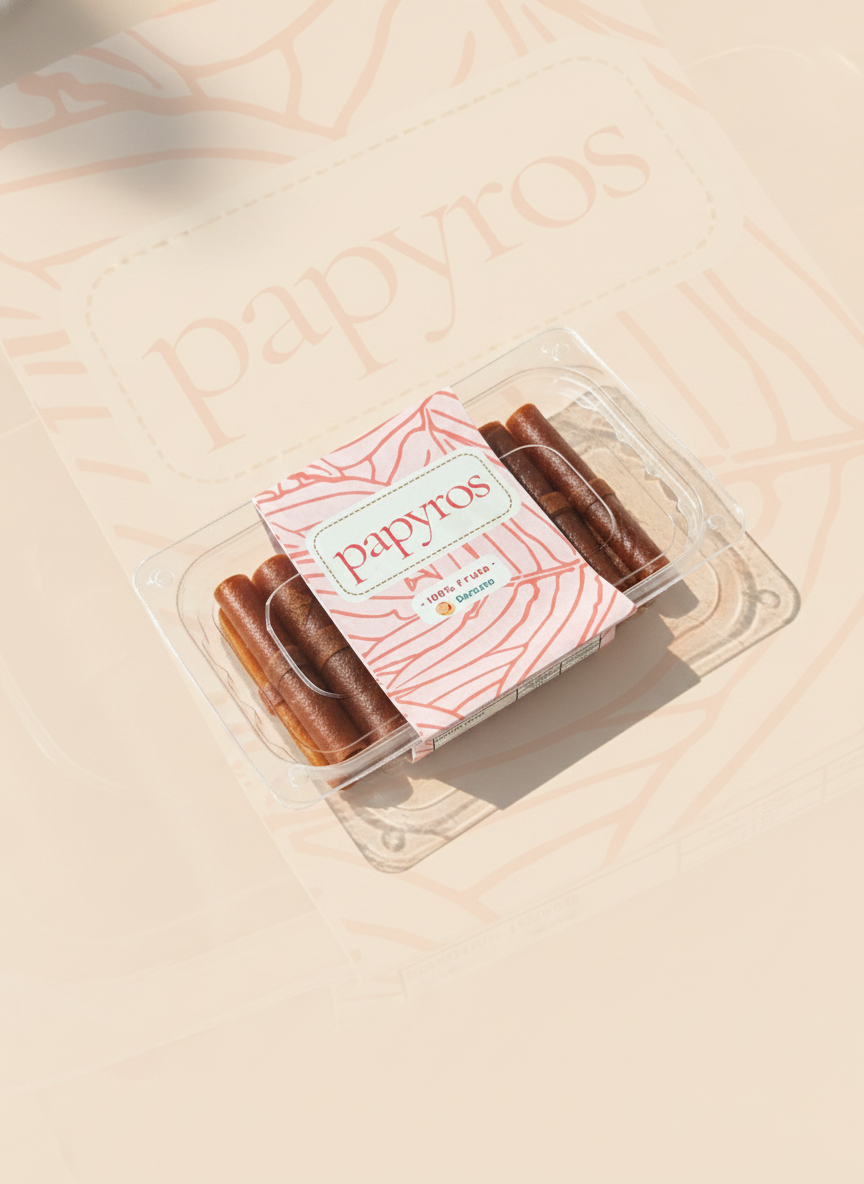 Snack 100% fruta natural sin aditivos — Papyros